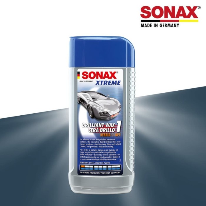 Sonax Xtreme Brilliant Wax 1 Hybrid NPT 250 ml Pengkilap Cat Mobil