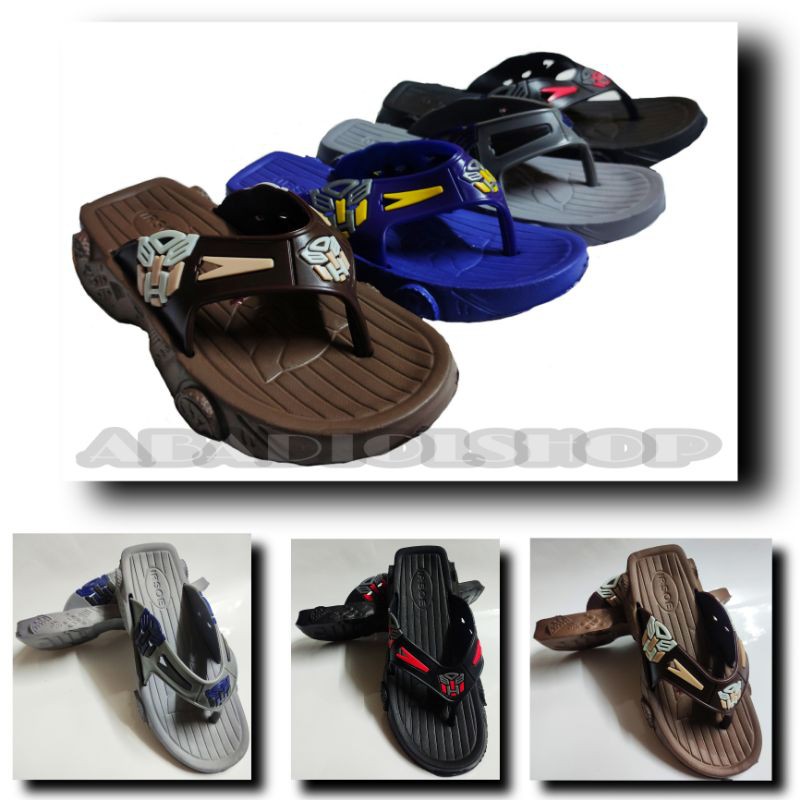 IRSOE - Sandal Jepit Anak Motif TRANSFORMERS Terbaru / Sandal Jepit Anak Termurah / Sandal Karet / FASHION ANAK-ANAK PRIA/ SANDAL JEPIT ANAK KRAKTER TRANSFORMER /SANDAL IMPORT