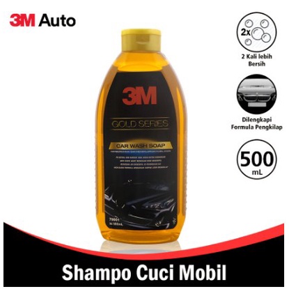 3M Auto Sabun Cuci 500 ML Gold Series Car Wash Soap shampoo 3M-79001