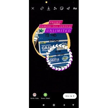 promo KARTU XL UNLIMITED 13GB