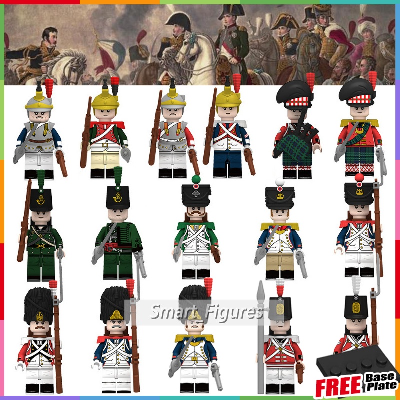 Napoleon 's Time N001-N016 Miniatur Figure Prancis Fusilier 16 Tipe Untuk Hadiah