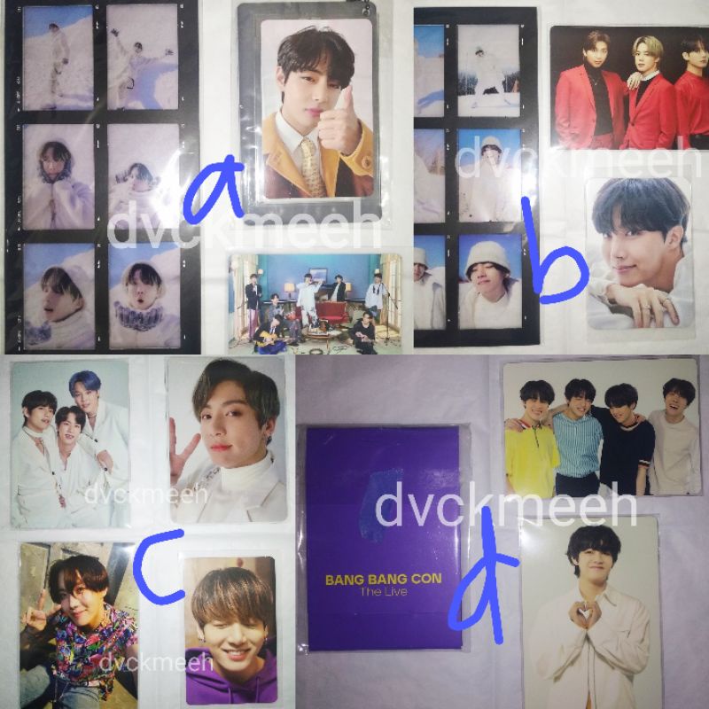 official photocard mini pc bts [bundle]