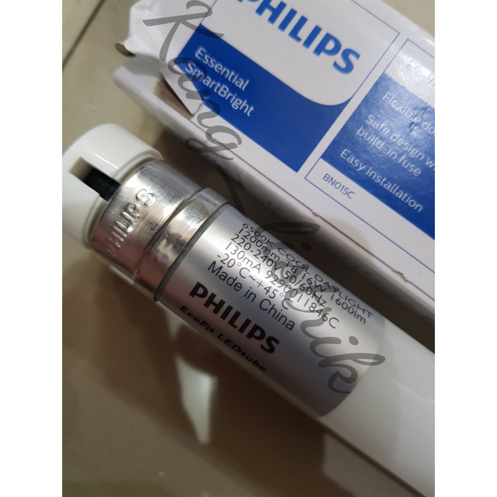 Lampu TL LED Philips 16W + Kap BN015C 16W