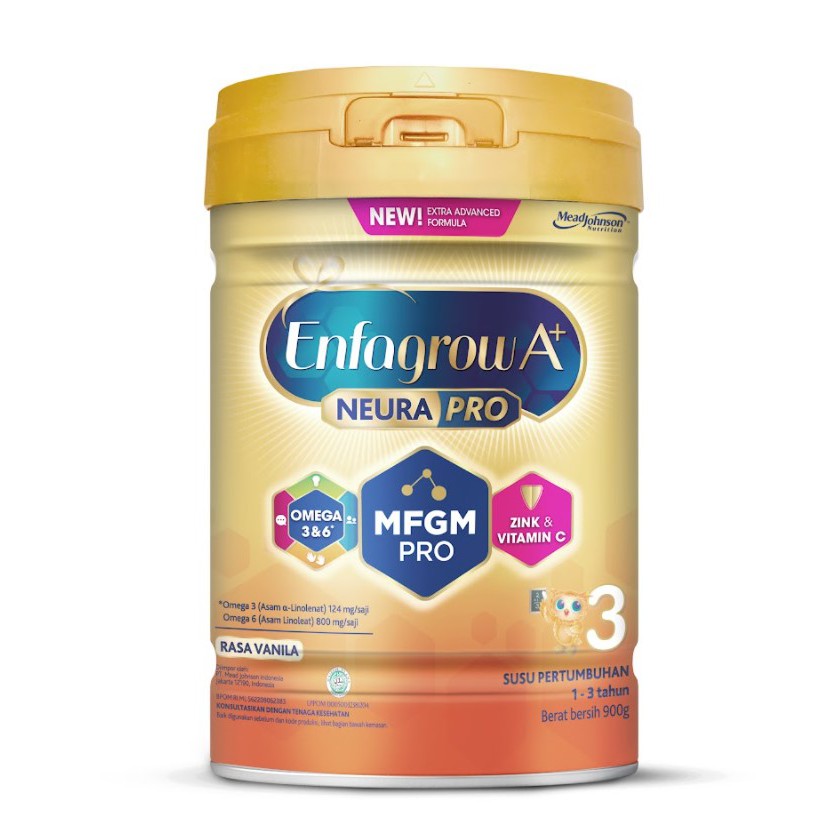 Jual Enfagrow A+ 3 Vanilla 800 Gr Susu Formula Anak Indonesia|Shopee ...