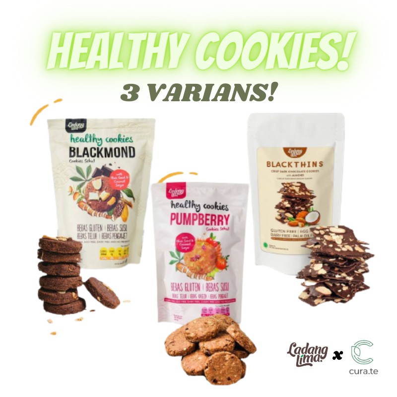 LADANG LIMA HEALTHY COOKIES BLACKMOND PUMPBERRY BLACKTHINS