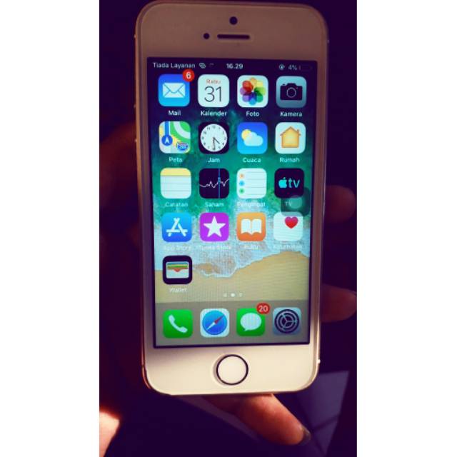 Apple 5s gold 16gb kondisi bekas 90%