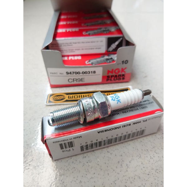 BUSI NGK CR9E 2PK1 R15 V2 R25 XABRE VIXION NEW R25ORIGINAL ASLI YAMAHA