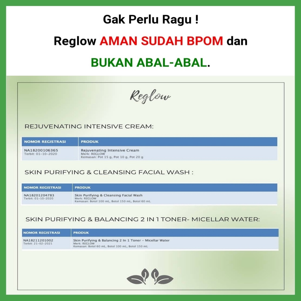 Reglow Glowing Skin Treatment Paket Perawatan Kulit Wajah Isi 3 Original BPOM by dr.Shindy