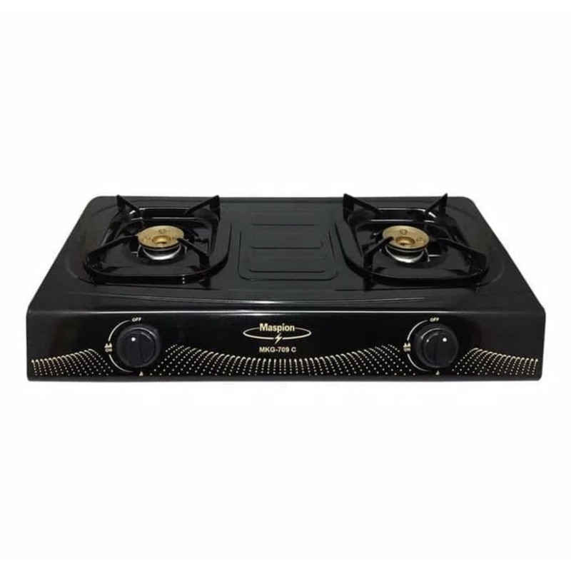 MASPION KOMPOR GAS DUA TUNGKU MKG-709C / KOMPOR GAS 2 TUNGKU - ORIGINAL
