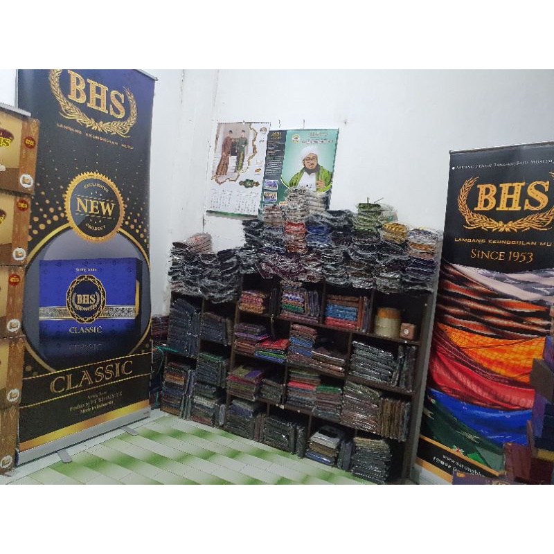 Sarung BHS GOLD EXCELLENT Songket Series hitam,Jaquard Series, TKB KBS JGF, JGH, JGS, SSN, SKA GOLD,