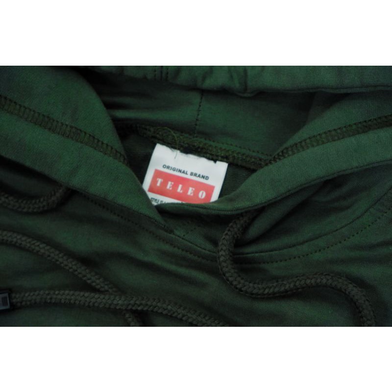 TELEO BELIEVE HOODIE MARS GREEN