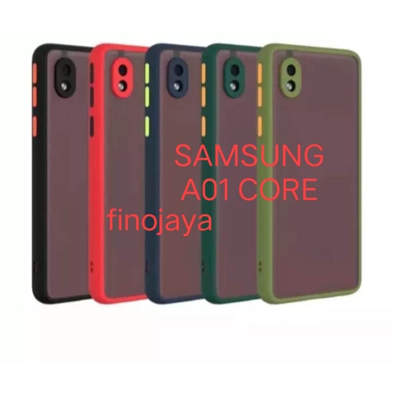 Case Aero My Choice Samsung A01 Core M01 Core Silikon Casing Selicon Dove Pelindung Camera