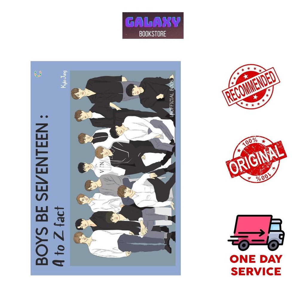BUKU HIBURAN : BOYS BE SEVENTEEN : Kpop : Buku Kpop