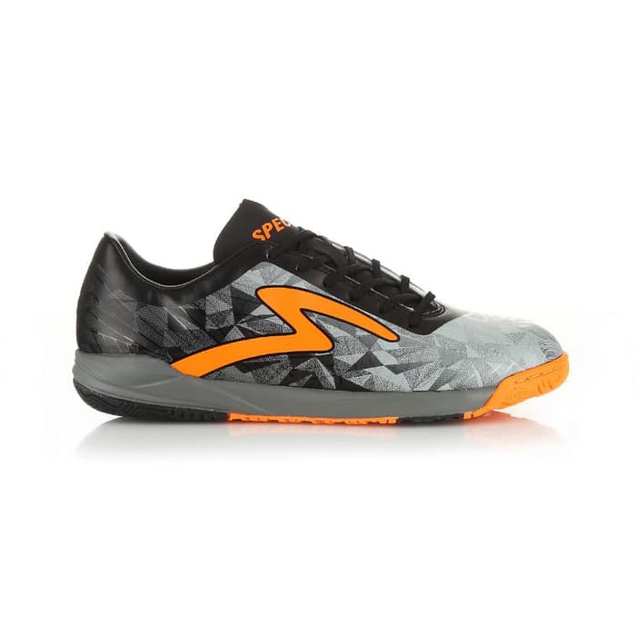 SPECS FUTSAL SWERVO DYNAMITE IN - BLACK/PALONA GREY/DARK COOL GREY - Hitam, 37