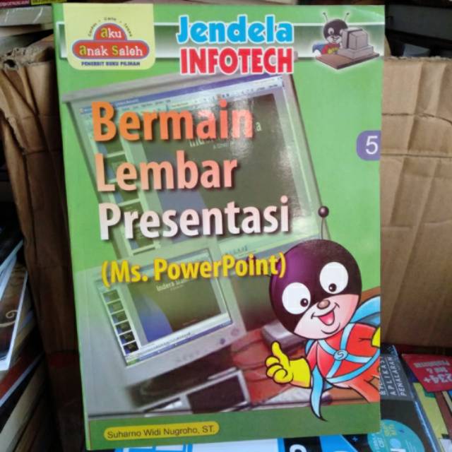 

buku bermain lembar presentasi