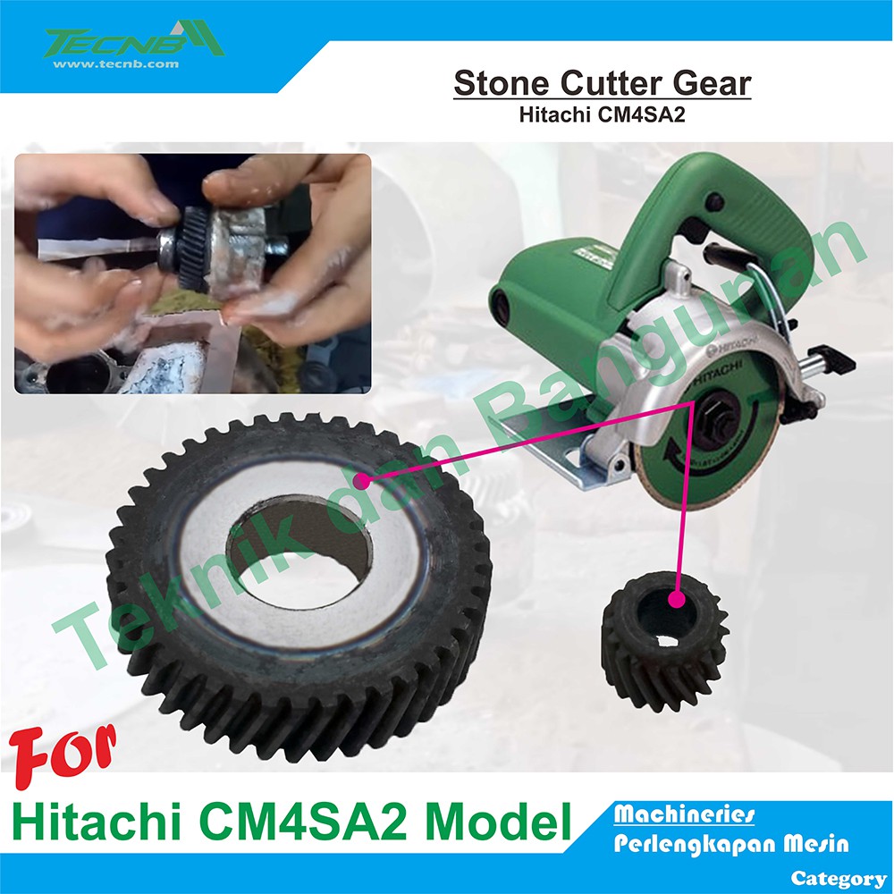 

Stone Cutter Gear for Hitachi CM4SA2