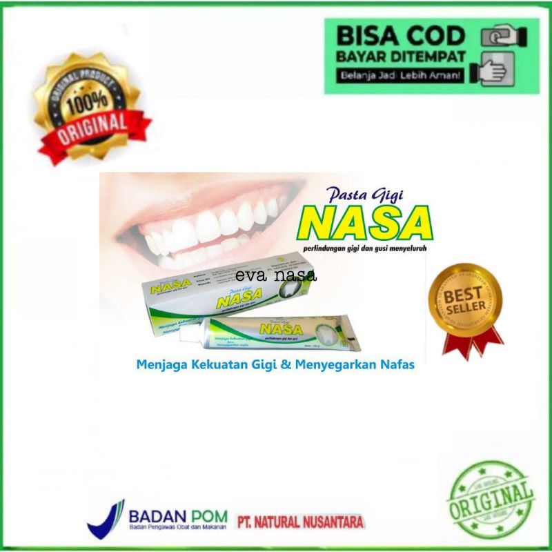 COD/PASTA GIGI NASA/PASTA GIGI/NASA PASTA GIGI/GIGI PASTA/NASA ODOL/PASTA GIGI HERBAL/PASTA ORIGINAL