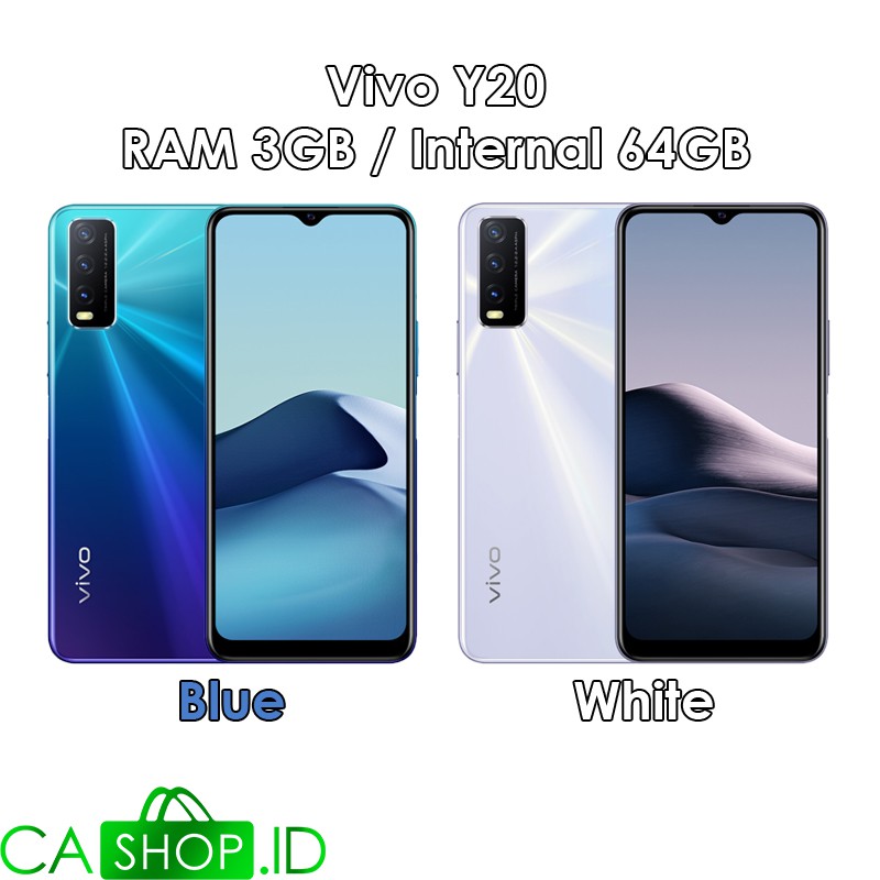 Vivo Y20 - 3GB 64GB (3/64) - Baru Original Garansi Resmi