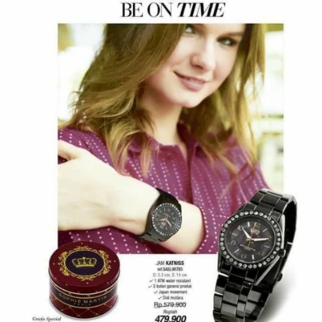 Jam tangan wanita SAS sophie martin paris katnis