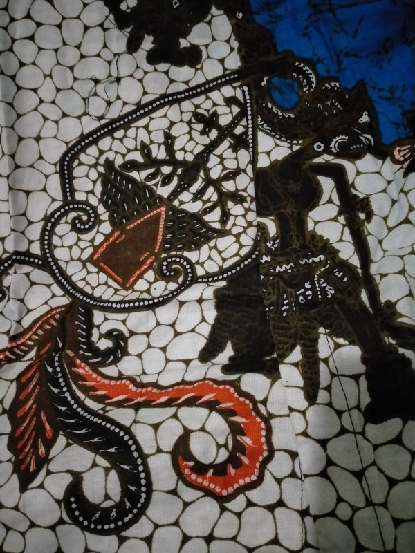 Hem Batik Pria Motif Wayang Batik Ayuk Batik Pekalongan Best Seller