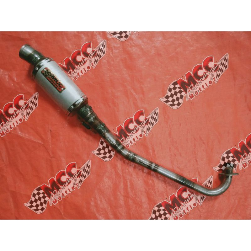 Knalpot Bebek Trioval Std Porting MCC Racing Muffler