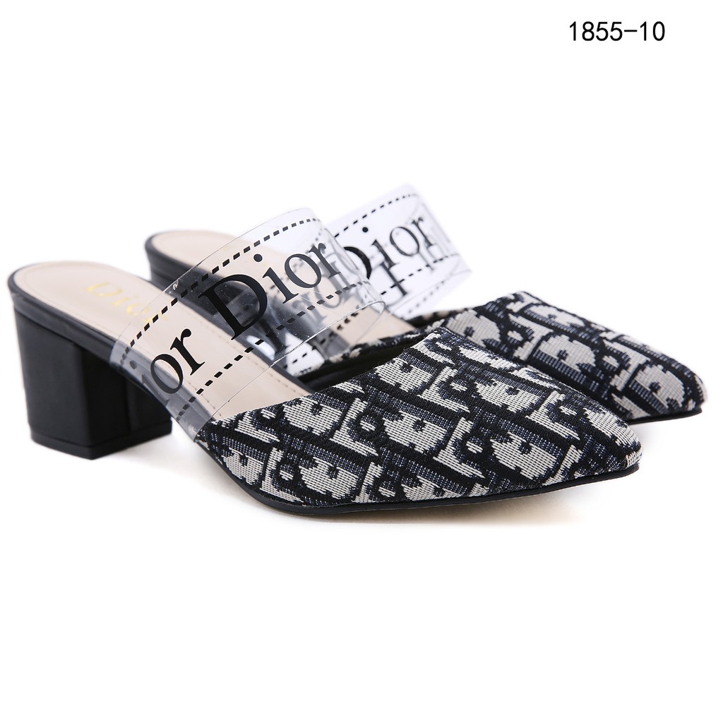 DR Canvas Block Heels  Shoes 1855-10