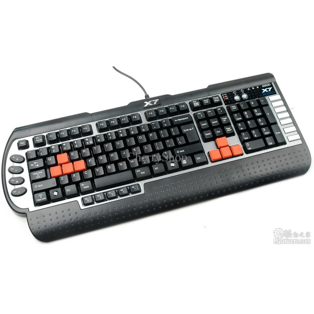 TERMURAH  A4Tech X7 - G800MU - Gaming Keyboard