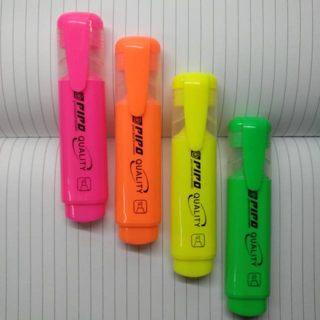 

Stabilo highlighter penanda tulisan Pipo HS 024C grosir murah