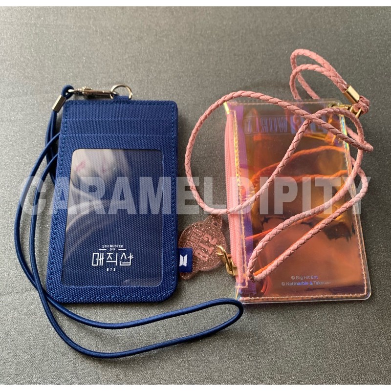 Muster ticket holder & BTS World manager id