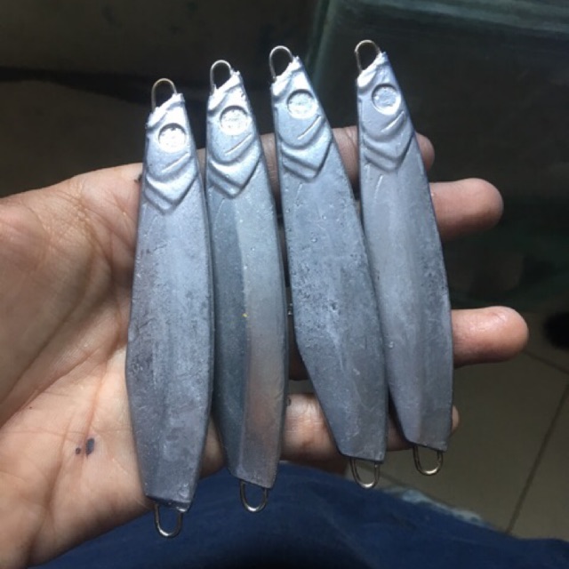 Blank metal jig thunder 200gr 100gr 150gr 100gr 80gr 60gr 40gr