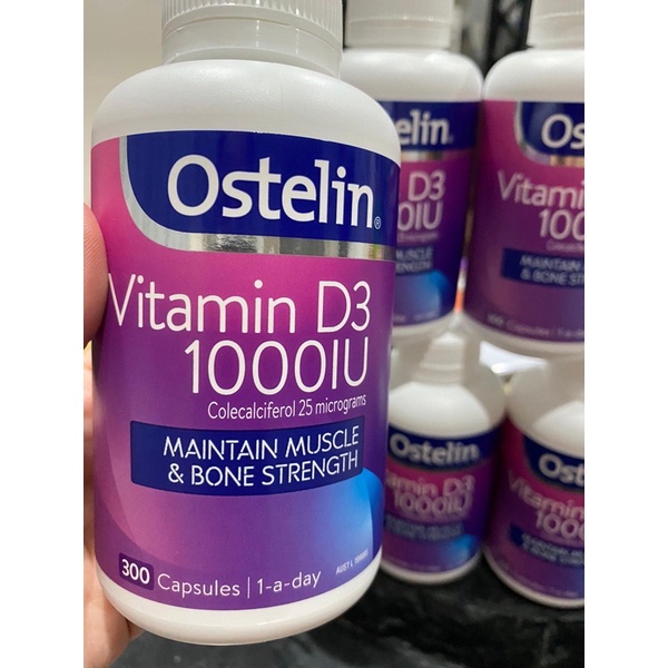 Ostelin vitamin D3 1000iu 300 caps