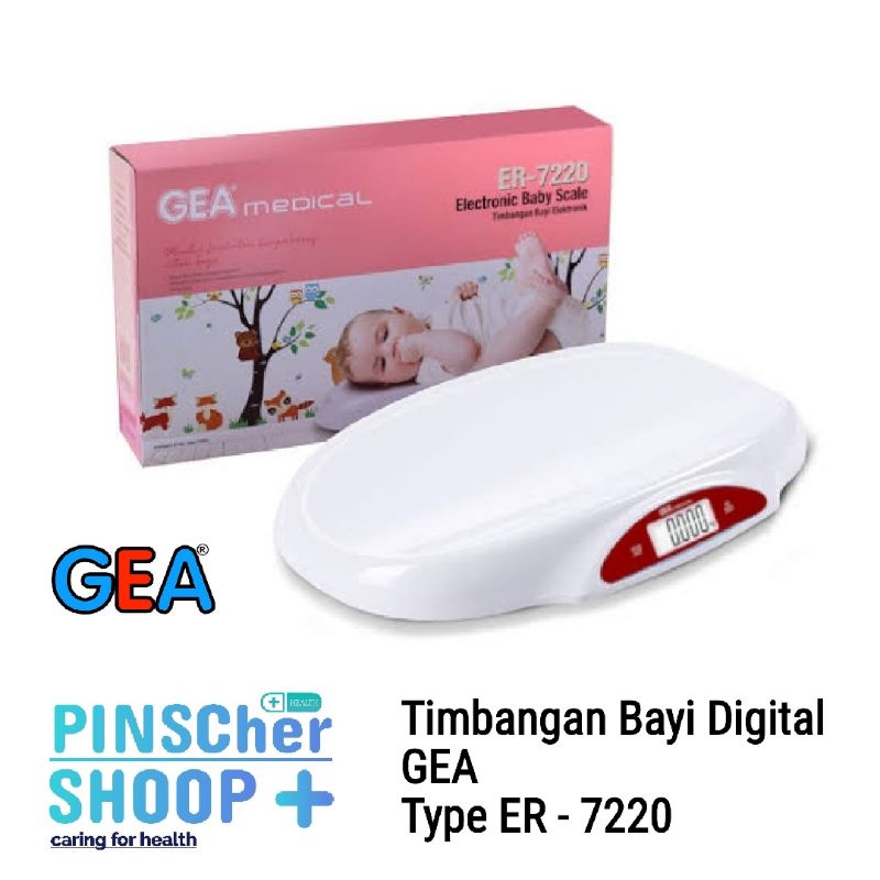 TIMBANGAN BAYI DIGITAL GEA ER-7220 ELEKTRONIC BABY SCALE