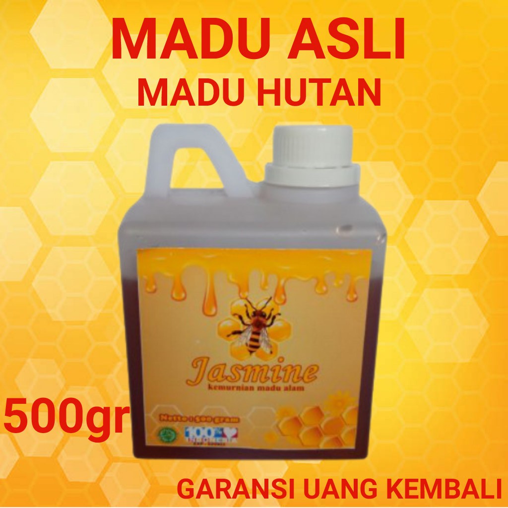 

MADU MURNI MADU ASLI MADU HUTAN ASLI KUALITAS TERJAMIN DAN TERPERCAYA ISI 500 GRAM