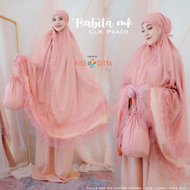 Tsabita Mukena "Peach"