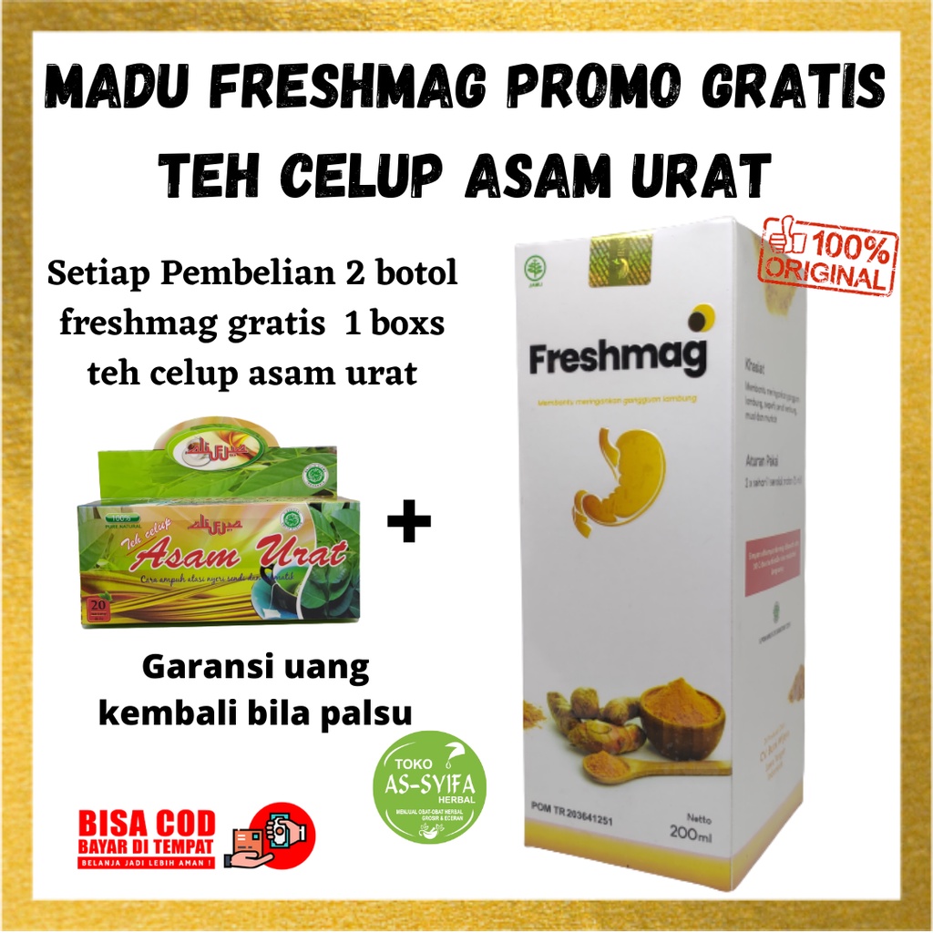 Freshmag Obat Lambung / Freshmag Madu Lambung Original / Freshmagh Obat Mag / Freshmagh Mengatasi As