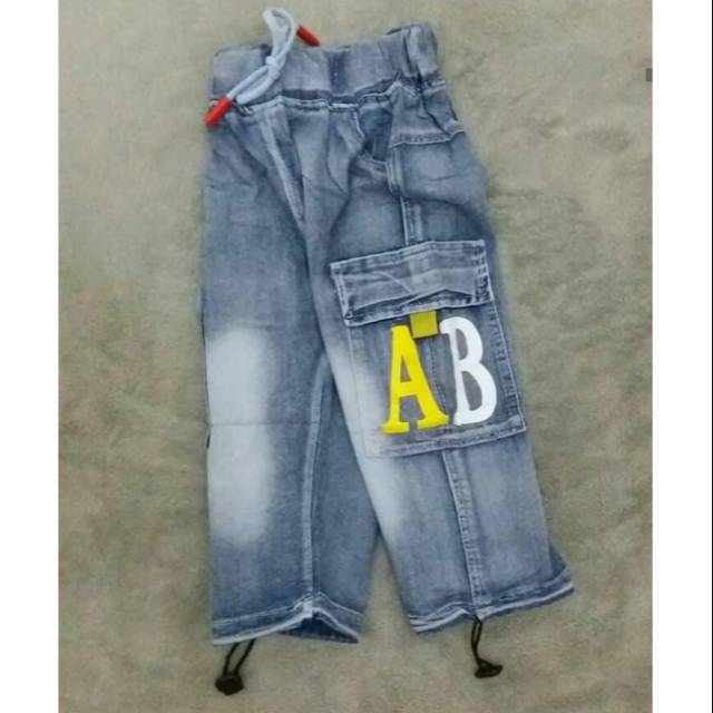 Celana Jeans Anak Laki-laki Usia 2 s/d 3 Tahun AB