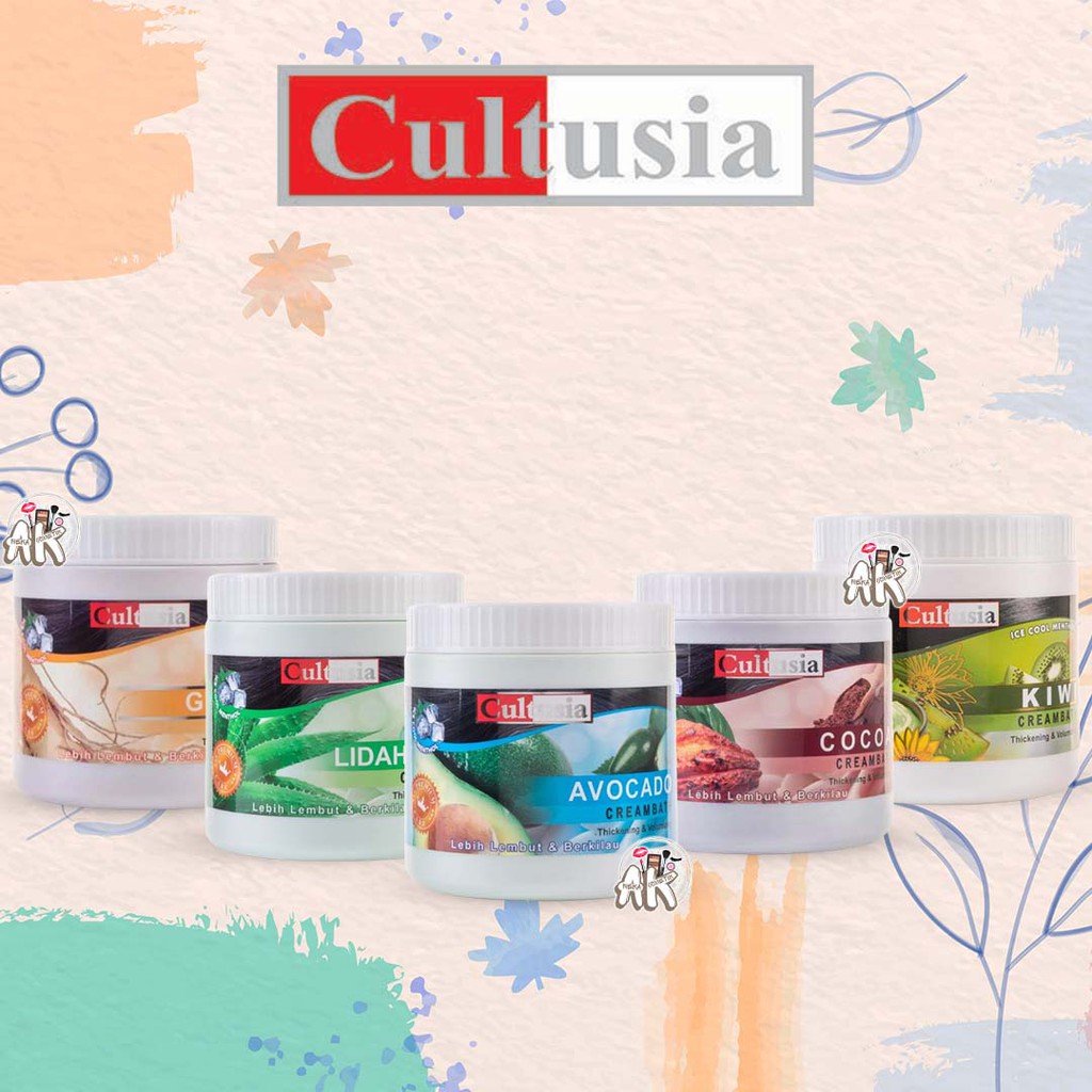 CULTUSIA CREAMBATH 500ML (KECIL)