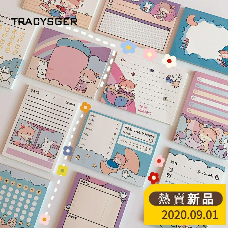 

10 LEMBAR MEMO MINI PRINT LUCU KARAKTER