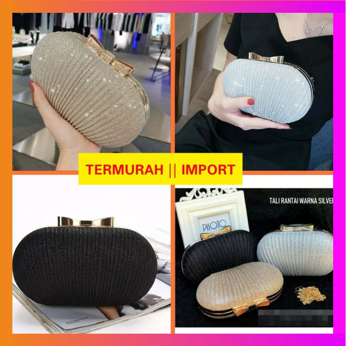 TAS SELEMPANG WANITA IMPORT SLING BAG TERMURAH TAS PESTA GT0860 RLZ107