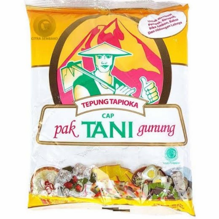 

Tepung Tapioka Cap Tani Gunung 500 gram