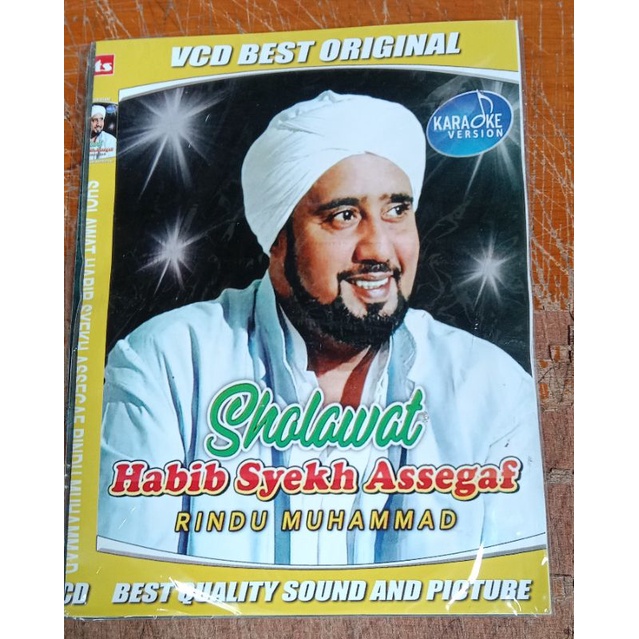 Kaset Vcd Sholawat habib syech Assegaf ( Rindu Muhammad)