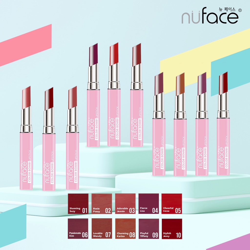 Nuface Color Bomb Lipstick