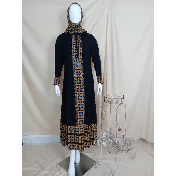 Abaya Hikmat A3933/Abaya Premium/Abaya Impor Saudi