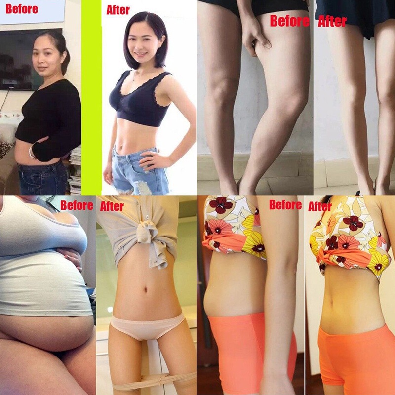 Pembakar Lemak menurunkan berat badan  Produk pelangsing roduk pelangsing badan 1box/10PCS Burn fat fast Belly Button Sticker Detox Magnet slimming stickers obat penurun berat badan wanita untuk pria