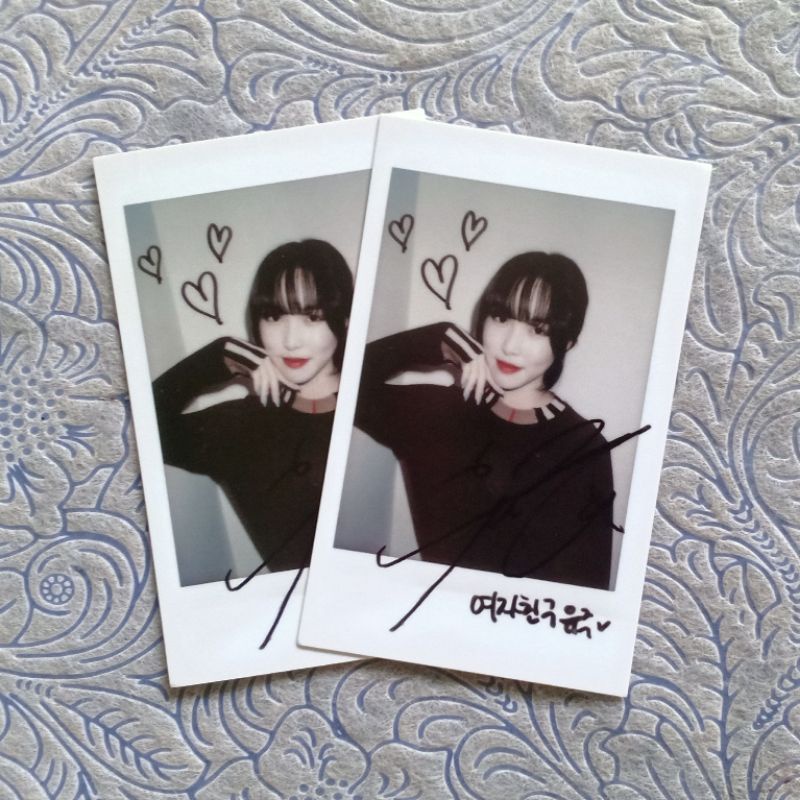 Official Photocard Polaroid Yuju GFriend True Beauty Original Sound Track