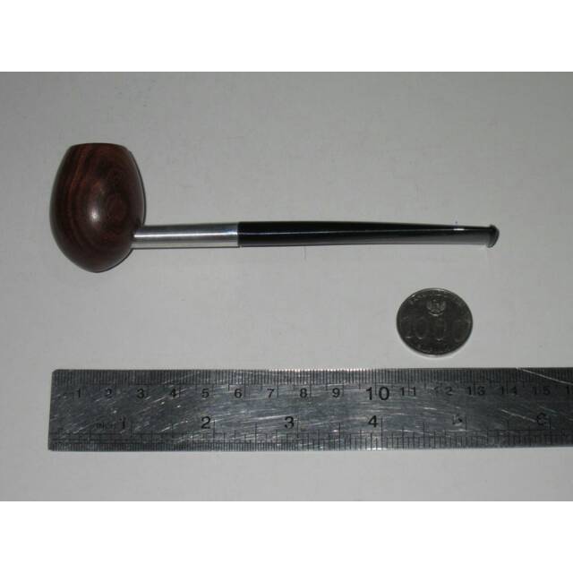 Pipa Cangklong bahan Kayu Model Lurus Classic Simple