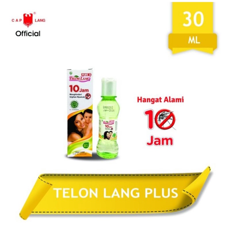 Cap Lang Minyak Telon Lang Plus 30 ml (1 Pcs)