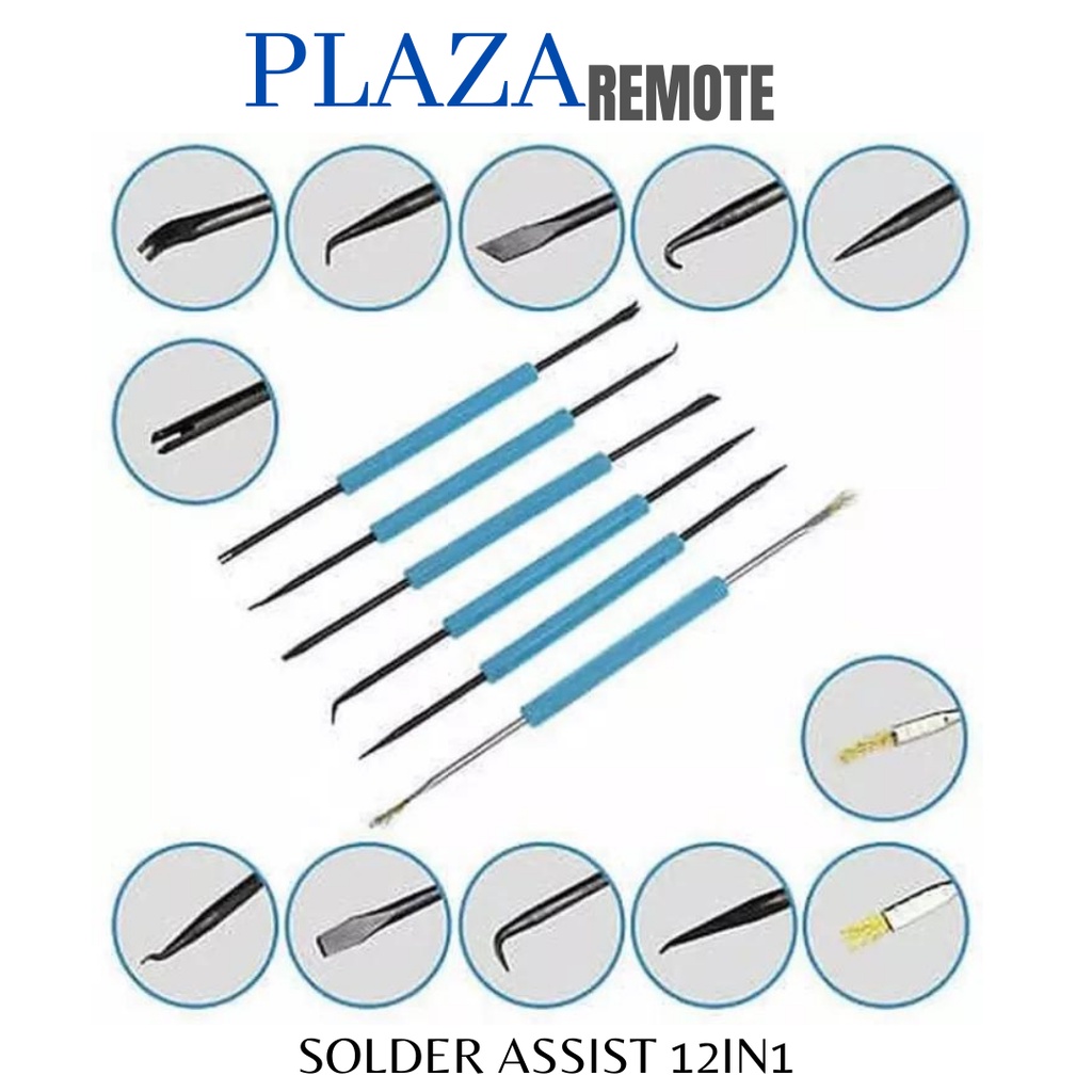 SOLDER  ASSIST SOLDERING ASSIST TOOL DOUBLE SIDE 6IN1