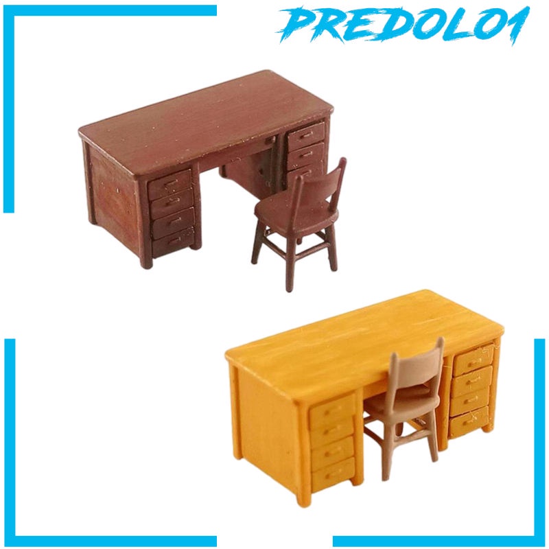 (Predolo1) 2pcs Miniatur Mobil Diorama Skala 1 / 64