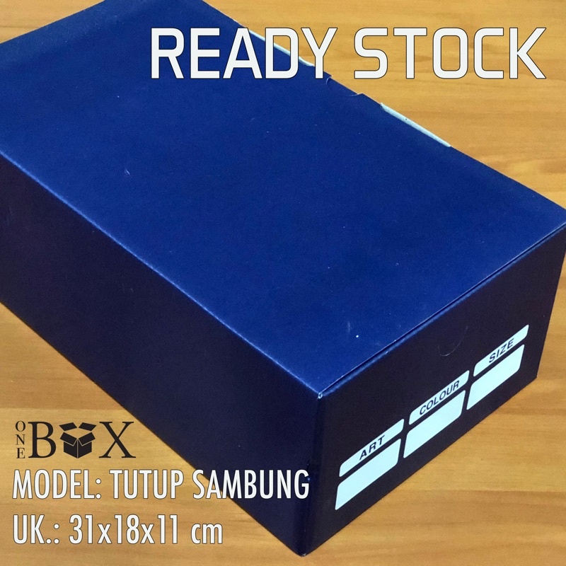 

Kardus Box Dus Sepatu Warna 31x18x11cm